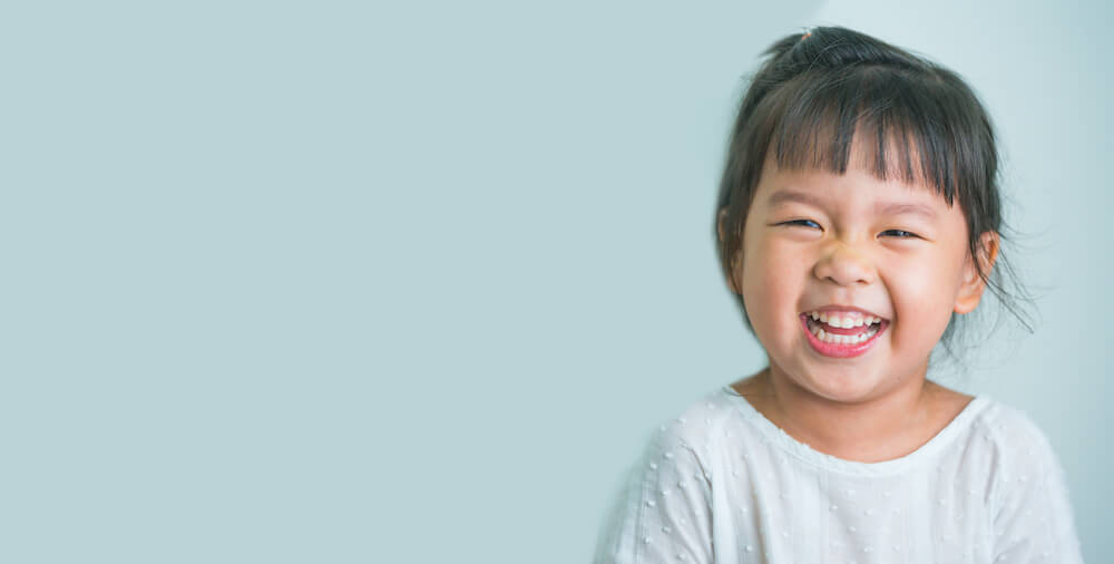 Child laughing